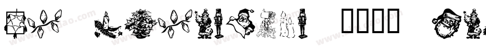 KR Christmas 2002 Dings 2字体转换